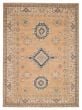 Geometric  Vintage/Distressed Brown Area rug 9x12 Afghan Hand-knotted 392432