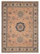 Geometric Brown Area rug 9x12 Afghan Hand-knotted 392564