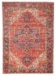 Geometric Traditional Red Rectangle 9x12 Turkish Hand-knotted 425708