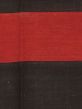Turkish Bohemian 6'7" x 8'2" Flat-weave Wool Black Kilim - Closeout