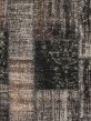 Transitional Black Area rug 5x8 Turkish Handmade 56428