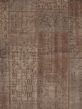 Transitional Brown Area rug 3x5 Indian Hand-knotted 63108