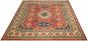 Bordered  Traditional Red Area rug Oversize Afghan Hand-knotted 307797