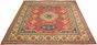 Bordered  Traditional Red Area rug Oversize Afghan Hand-knotted 307820