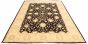 Bordered  Traditional Black Area rug 10x14 Pakistani Hand-knotted 320106