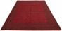 Bordered  Tribal Red Area rug 9x12 Afghan Hand-knotted 329632
