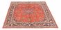 Persian Roodbar 6'6" x 6'11" Hand-knotted Wool Rug 