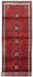 Bordered  Traditional Red Runner rug 17-ft-runner Persian Hand-knotted 325152