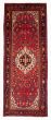 Bordered  Traditional Red Runner rug 14-ft-runner Turkish Hand-knotted 381100
