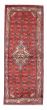 Bordered  Traditional Red Runner rug 7-ft-runner Persian Hand-knotted 385659