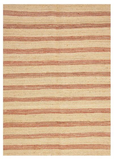 Flat-weaves & Kilims  Traditional/Oriental Ivory Area rug 4x6 Indian Flat-Weave 375526