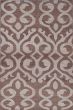 Transitional Brown Area rug 5x8 Indian Hand-knotted 222096