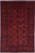 Traditional Brown Area rug 6x9 Afghan Hand-knotted 222385