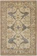 Bohemian  Traditional Ivory Area rug 5x8 Indian Hand-knotted 267943