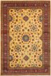 Bohemian  Geometric Ivory Area rug 6x9 Afghan Hand-knotted 271380