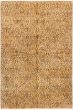 Bordered  Transitional Ivory Area rug 6x9 Turkish Hand-knotted 281006