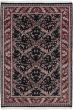 Bordered  Traditional Blue Area rug 3x5 Indian Hand-knotted 284554