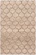 Moroccan  Transitional Grey Area rug 5x8 Indian Hand-knotted 307706