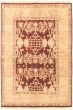 Bordered  Traditional Red Area rug 3x5 Pakistani Hand-knotted 318269