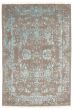 Transitional Grey Area rug 4x6 Indian Hand-knotted 350329