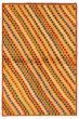 Bohemian  Tribal Orange Area rug 3x5 Afghan Hand-knotted 353747