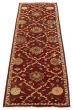 Indian Jamshidpour 2'7" x 10'4" Hand-knotted Wool Rug 