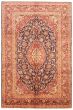 Bordered  Traditional Red Area rug 6x9 Persian Hand-knotted 364963