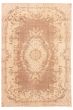 Traditional  Vintage Brown Area rug 6x9 Turkish Hand-knotted 366718