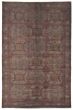 Overdyed  Transitional Grey Area rug 6x9 Turkish Hand-knotted 367056