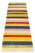 Indian Kashkuli Gabbeh 2'8" x 10'1" Hand Loomed Wool Rug 