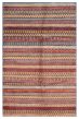 Stripes  Transitional Blue Area rug 5x8 Pakistani Hand-knotted 374650