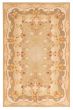 Bordered  Traditional Green Area rug 5x8 Chinese Flat-Weave 375338