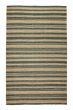 Braided  Transitional Green Area rug 5x8 Indian Braided Weave 375897