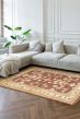 Bordered  Traditional Brown Area rug 3x5 Pakistani Hand-knotted 379948
