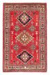 Bordered  Traditional Red Area rug 3x5 Persian Hand-knotted 382495