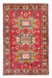 Bordered  Traditional Red Area rug 3x5 Persian Hand-knotted 382498