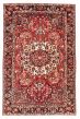 Bordered  Traditional Red Area rug 6x9 Persian Hand-knotted 385015