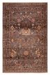 Floral  Transitional Brown Area rug 3x5 Afghan Hand-knotted 390325