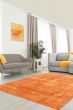 Overdyed  Transitional Orange Area rug 9x12 Turkish Hand-knotted 391337