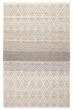 Braided  Transitional Ivory Area rug 5x8 Indian Braid weave 394167