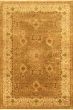 Traditional Ivory Area rug 5x8 Indian Hand-knotted 675