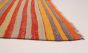 Bohemian  Stripes Red Area rug 3x5 Turkish Flat-Weave 292711