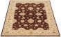 Bordered  Traditional Brown Area rug 4x6 Pakistani Hand-knotted 295495