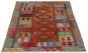 Bordered  Traditional Green Area rug 3x5 Turkish Flat-Weave 297456