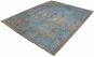 Turkish Color Transition 10'0" x 12'9" Hand-knotted Wool Blue Rug