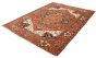 Indian Serapi Heritage 8'9" x 11'11" Hand-knotted Wool Dark Red Rug