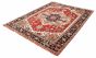 Indian Serapi Heritage 8'11" x 11'10" Hand-knotted Wool Dark Red Rug