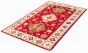Indian Royal Kazak 6'7" x 9'10" Hand-knotted Wool Red Rug