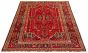 Persian Style 7'1" x 9'6" Hand-knotted Wool Rug 