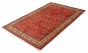 Persian Style 6'6" x 10'0" Hand-knotted Wool Rug 